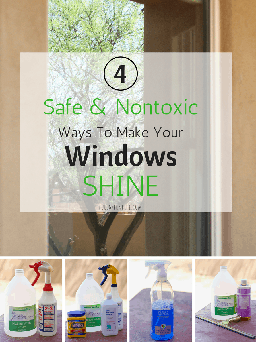 Natural Window Cleaning: 4 Methods - Full Green Life