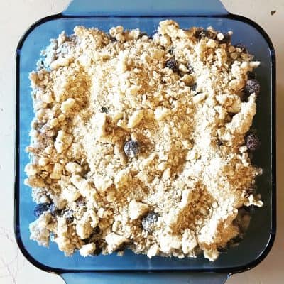 Simple Blueberry Crisp Recipe