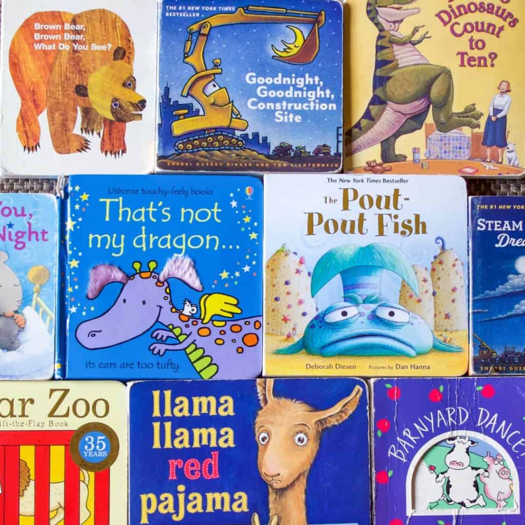 Toddler board books rhyming, rhythm, repetition