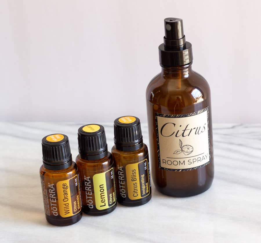 DIY Room Spray with Essential Oils - Full Green Life