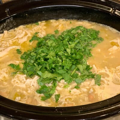 Dairy-Free Crockpot White Chicken Chili